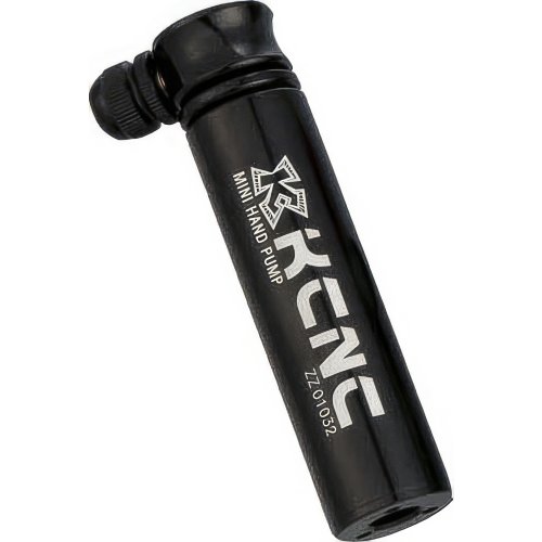 KCNC Mini Handpumpe - gekröpft - Schwarz - 82 g