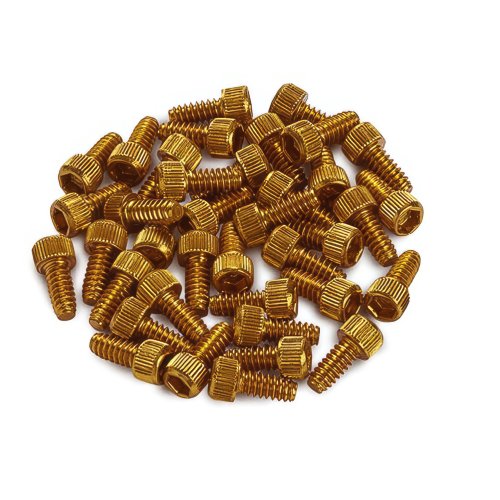 Reverse Pedal Pin - Aluminium - US Size (ANSI 6-32) - Gold - AUSLAUFARTIKEL