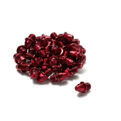 Reverse Pedal Pin Set 10.9 (24 Stk.) - Stahl - M4 - Rot