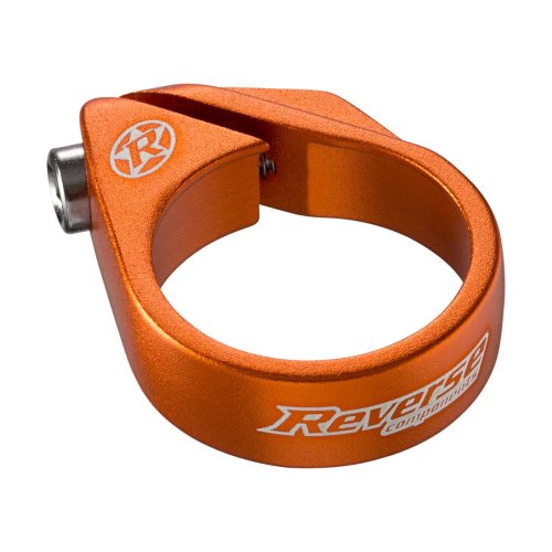 Reverse MTB Sattelklemme Bolt Clamp - 34,9 mm - Orange - 26 g