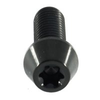 Titan Schraube M5 x 20mm - Torx T25 konischer Kopf - Schwarz