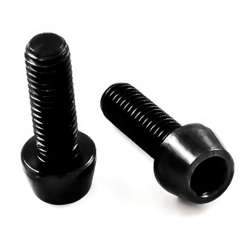 Titan Schraube M5 x 14mm - Innensechskant konischer Kopf - Schwarz