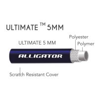 Hydraulikleitung Alligator Ultimate - Ø 5,0 mm - Weiß - Meterware