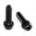 Titan Schraube M5 x 18mm - Torx T25 konischer Kopf - Schwarz