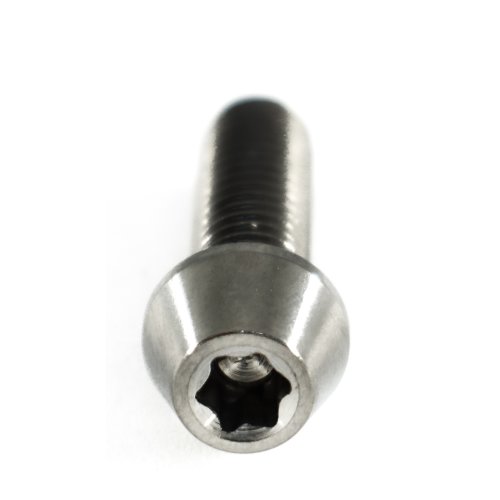 12x Titanschrauben M5x10 Mm Torx Für Fahrrad-Bremsscheiben – Farbig, Rostfrei, Leicht