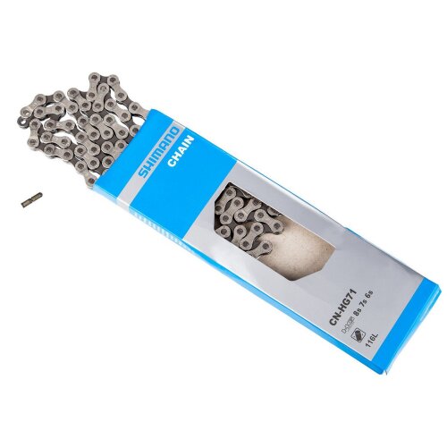 Shimano DEORE Kette CN-HG71 - 7/8-fach - 116 Glieder - mit Kettennietstift