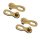 KMC Verschlussglied 10R - 10-fach - Gold