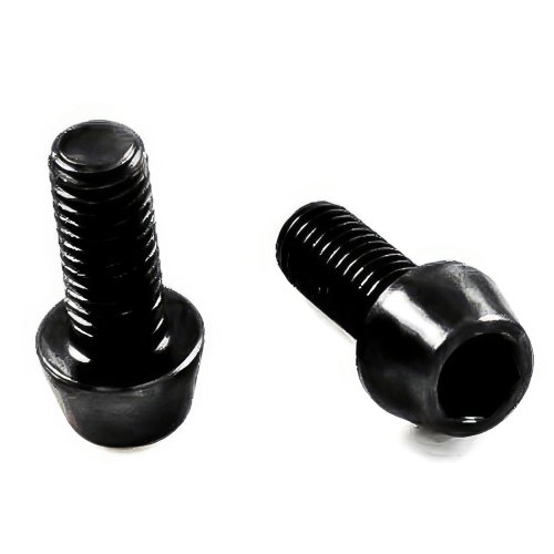 Titan Schraube M5 x 12mm - Innensechskant konischer Kopf - Schwarz