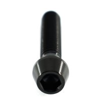 Titan Schraube M5 x 12mm - Innensechskant konischer Kopf - Schwarz