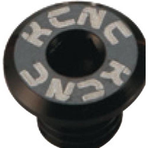 KCNC - Abdeckschraube für Canti-Aufnahme - M10 - Schwarz - 1 Paar