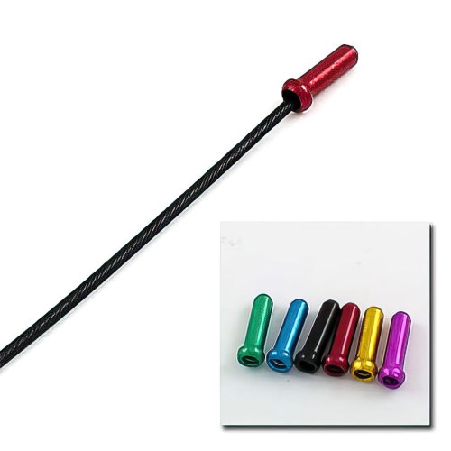 Alligator Endkappe - 2,3 mm - Bremszug - Rosa - 10 Stk.