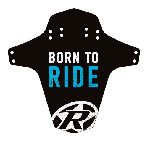 Reverse Mud Guard - für Gabel / Hinterrad - Born to Ride - Hellblau