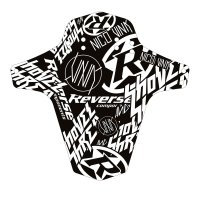 Reverse Mud Guard - für Gabel / Hinterrad - Born to Ride - Hellblau