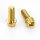 Titan Schraube M4x 10mm - Innensechskant konischer Kopf - Gold nitriert