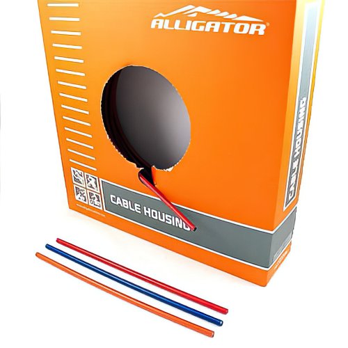 Alligator Bremszug Außenhüllen Standard - Orange - 5mm - Meterware