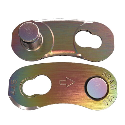 SRAM Kettenverschluß-Glied / Kettenschloss Power Lock - 12-fach - Rainbow - 4er Packung
