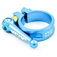 KCNC SC10 - MTB Sattelklemme mit Schnellspanner - 34,9 mm - Silber - ab 23,5 g