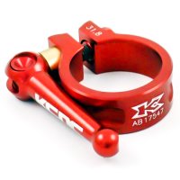 KCNC SC10 - MTB Sattelklemme mit Schnellspanner - 34,9 mm - Silber - ab 23,5 g
