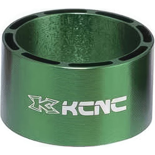 KCNC Spacer Alu 1 1/8 " hohl - Grün - 2 mm
