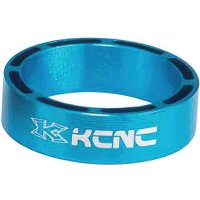 KCNC Spacer Alu 1 1/8 " hohl - Blau - 2 mm