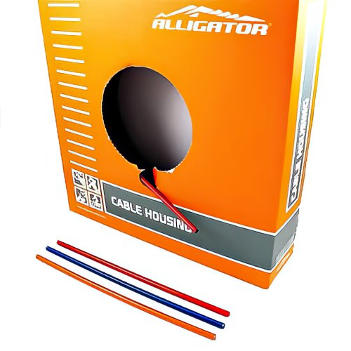 Alligator Schaltzug Außenhüllen Standard -  Orange - 4 mm - Meterware