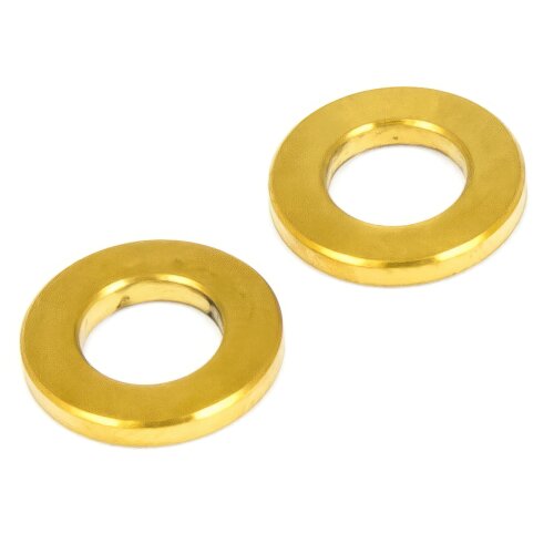 Titan Unterlegscheibe - Gold nitriert - Normal - M8