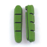 Bremsbeläge - Alligator für Shimano Dura-Ace / Ultegra / 105 - für Keramik-Felgen - Grün - 12,2 g