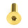 Titan Schraube M5 x 10 mm - Innensechskant Senkkopf - Gold nitriert