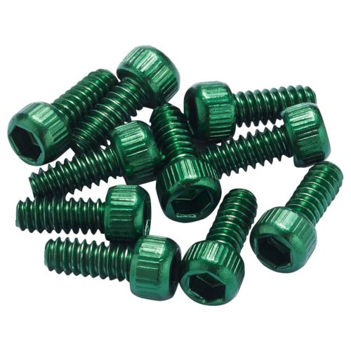Reverse Pedal Pins für Escape Pro + Black One - 10 Stk. - Grün - Aluminium