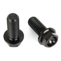 Titan Schrauben - M8 x 35 mm x 1.25 - Flacher Sechskant...