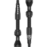 Lezyne Tubeless Ventil CNC - Rot - 44 mm