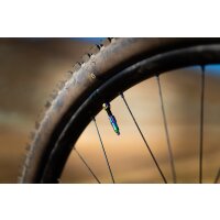 Lezyne Tubeless Ventil CNC - Rot - 44 mm
