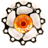 KCNC Alu Schaltröllchen 11 Zähne - mit Keramiklager - Silber - 1 Stk. - 9 g