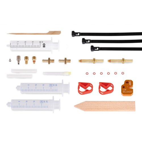 Trickstuff Universal Entlüftungs-Kit für Avid (DOT) / Formula / Magura / Shimano / Trickstuff etc.