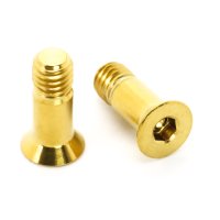Schaltröllchen-Schraube - Titan Gold - 14 mm