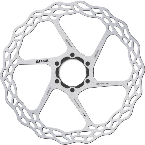 Galfer Bremsscheibe Wave Fixed Road & Gravel - Centerlock - 180 mm