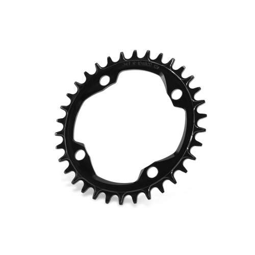 Garbaruk Kettenblatt LK 104 mm - Narrow Wide - 1-Fach - Rund - 32 Zähne - Schwarz