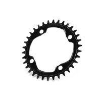 Garbaruk Kettenblatt LK 104 mm - Narrow Wide - 1-Fach - Rund - 42 Zähne - Schwarz