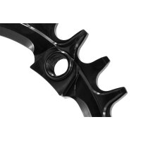 Garbaruk Kettenblatt LK 104 mm - Narrow Wide - 1-Fach - Rund - 42 Zähne - Schwarz