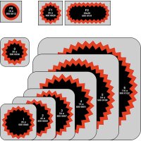 Tip Top Ersatz Flicken / Schlauchflicken 100 x Schlauchflicken Gr. F0