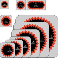 Tip Top Ersatz Flicken / Schlauchflicken 30 x Schlauchflicken Gr. 3