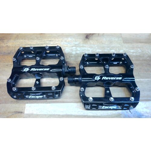 Reverse E-Escape Pedal - E-Bike Plattform Aluminium - MTB - Schwarz - RETOURE