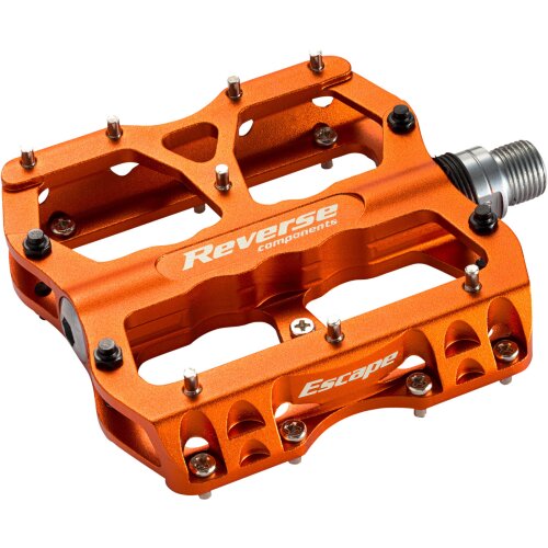 Reverse Escape Pedal - Plattform Aluminium - MTB Orange