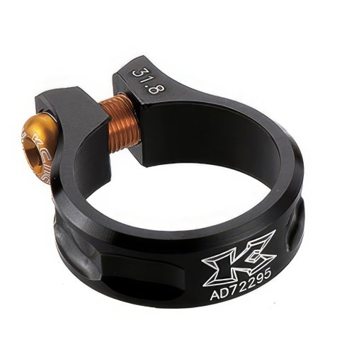 KCNC MTB Sattelklemme SC 11 - 31,8 mm - Schwarz - 10,5 g