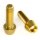 Titan Schraube M5 x 15mm - Innensechskant konischer Kopf - Gold nitriert