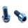 Titan Schraube M4 x 10mm - Innensechskant konischer Kopf - Blau