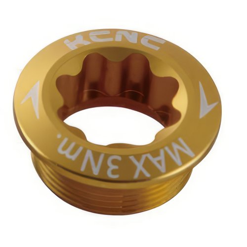 KCNC Kurbelschraube Hollowtech II - M20 -  Gold - 4 g