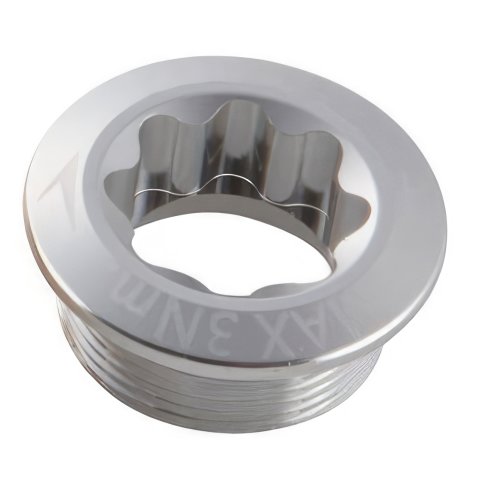 KCNC Kurbelschraube Hollowtech II - M20 - Silber - 4 g