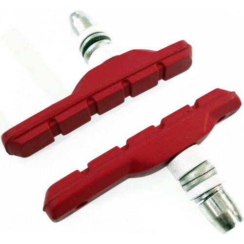 Alligator Bremsschuhe - für V-Brakes - für Alufelgen - Rot - 64 g