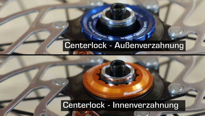 Centerlock Verschlussringe